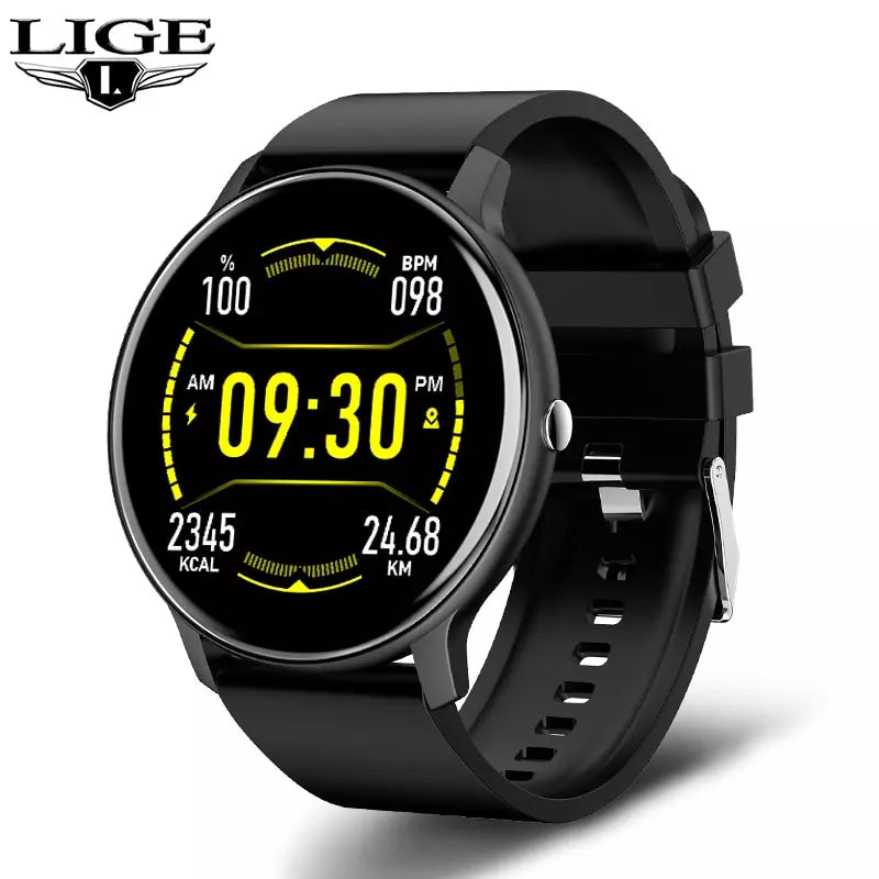 LIGE-Smart Sport Fitness Watch  IP67 Bluetooth Android IOS
