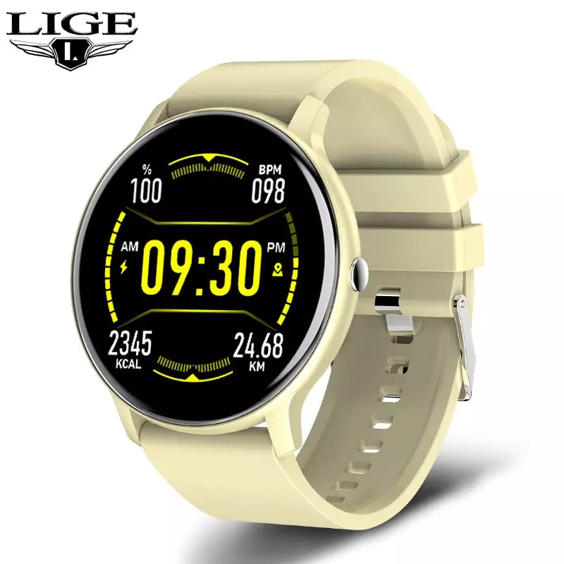 LIGE-Smart Sport Fitness Watch  IP67 Bluetooth Android IOS