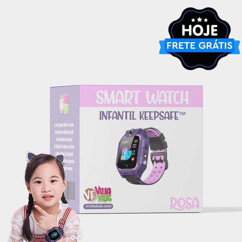 Smart Watch Infantil KeepSafe™ [TIRA FOTOS,GPS LOCALIZAÇÃO,FILMA]